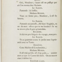 Eugénie, drame en cinq actes en prose, enrichi de figures en taille-douce ; avec un Essai sur le drame sérieux
