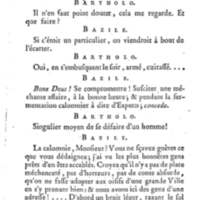 Barbier de Séville, ou la Précaution inutile (Le), comédie en quatre actes, par M. de Beaumarchais, représentée sur le théâtre de la Comédie Française le 23 février 1775 (avec une Lettre modérée sur la chute et la critique du Barbier de Séville)