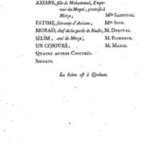 Nadir, ou Thamas-Kouli-Kan : tragédie, par M. D. B. Représentée pour la première fois, sur le Théâtre de la Nation, le 31 août 1780