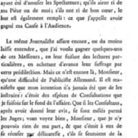 Barbier de Séville, ou la Précaution inutile (Le), comédie en quatre actes, par M. de Beaumarchais, représentée sur le théâtre de la Comédie Française le 23 février 1775 (avec une Lettre modérée sur la chute et la critique du Barbier de Séville)