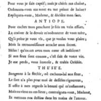 Amazones (Les), tragédie en cinq actes, par madame du Boccage, représentée par les Comédiens ordinaires du Roy, aux mois de juillet et d'août 1749
