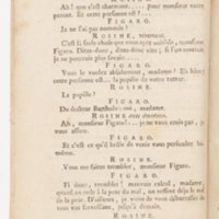 Barbier de Séville, ou la Précaution inutile (Le), comédie en quatre actes, par M. de Beaumarchais, représentée sur le théâtre de la Comédie Française le 23 février 1775 (avec une Lettre modérée sur la chute et la critique du Barbier de Séville)