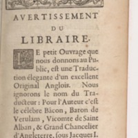 Politique du chevalier Bacon, chancelier d'Angleterre (La) [éd. 1742]