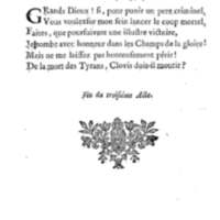 Childéric, tragédie…