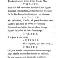 Amazones (Les), tragédie en cinq actes, par madame du Boccage, représentée par les Comédiens ordinaires du Roy, aux mois de juillet et d'août 1749