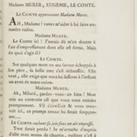 Eugénie, drame en cinq actes en prose, enrichi de figures en taille-douce ; avec un Essai sur le drame sérieux