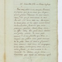 Recueil de lettres de Voltaire, de Mme du Châtelet et de Jean-Jacques Rousseau, préparé en 1782 pour une édition, par un ancien secrétaire de l'abbé de Sade