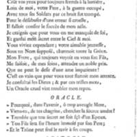 Lysimachus, tragédie par M. de Caux de Montlebert, représentée pour la première fois le 13 décembre 1737