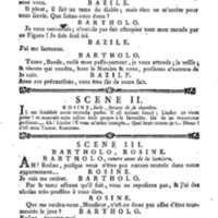Barbier de Séville, ou la Précaution inutile (Le), comédie en quatre actes, par M. de Beaumarchais, représentée sur le théâtre de la Comédie Française le 23 février 1775 (avec une Lettre modérée sur la chute et la critique du Barbier de Séville)