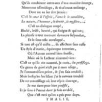 Molière à la nouvelle salle, ou les Audiences de Thalie, comédie en un acte et en vers libres