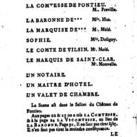 Persifleur (Le), comédie en trois actes et en vers… par M. de Sauvigny