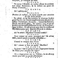 Barbier de Séville, ou la Précaution inutile (Le), comédie en quatre actes, par M. de Beaumarchais, représentée sur le théâtre de la Comédie Française le 23 février 1775 (avec une Lettre modérée sur la chute et la critique du Barbier de Séville)