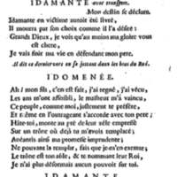 Idoménée, tragédie, par M. Le Mierre, représentée pour la première fois, par les Comédiens françois ordinaires du Roi, le lundi 13 février 1764