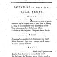 Ajax, tragédie par M. Poinsinet de Sivry