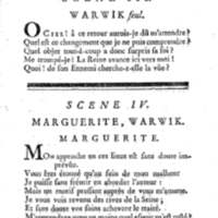 Comte de Warwik [sic] (Le), tragédie par M. de La Harpe, représentée pour la première fois par les Comédiens françois ordinaires du Roi, le 7 novembre 1763