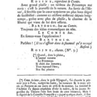 Barbier de Séville, ou la Précaution inutile (Le ), comédie en quatre actes, par M. de Beaumarchais, représentée sur le théâtre de la Comédie Française le 23 février 1775 (avec une Lettre modérée sur la chute et la critique du Barbier de Séville)