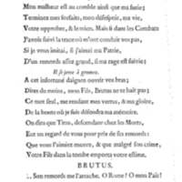 Brutus de M. de Voltaire (Le), avec un Discours sur la tragédie