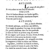 Astarbé, tragédie, par M. Colardeau. Représentée pour la première fois par les Comédiens françois ordinaires du Roi, le 27 février 1758
