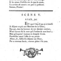 Ajax, tragédie par M. Poinsinet de Sivry