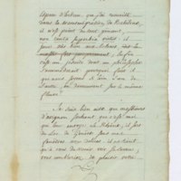 Recueil de lettres de Voltaire, de Mme du Châtelet et de Jean-Jacques Rousseau, préparé en 1782 pour une édition, par un ancien secrétaire de l'abbé de Sade