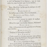 Barbier de Séville, ou la Précaution inutile (Le), comédie en quatre actes ; par M. de Beaumarchais ; représentée & tombée sur le théâtre de la Comédie Françoise aux Tuileries, le 23 de février 1775