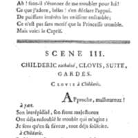 Childéric, tragédie…