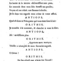 Amazones (Les), tragédie en cinq actes, par madame du Boccage, représentée par les Comédiens ordinaires du Roy, aux mois de juillet et d'août 1749