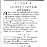 Lysimachus, tragédie par M. de Caux de Montlebert, représentée pour la première fois le 13 décembre 1737
