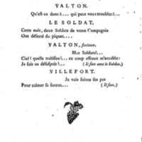 Discipline militaire du Nord (La), drame en quatre actes, en vers libres