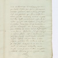 Recueil de lettres de Voltaire, de Mme du Châtelet et de Jean-Jacques Rousseau, préparé en 1782 pour une édition, par un ancien secrétaire de l'abbé de Sade