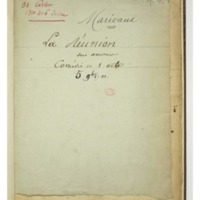Réunion des Amours (La), comédie héroïque en un acte et en prose