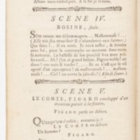 Barbier de Séville, ou la Précaution inutile (Le), comédie en quatre actes, par M. de Beaumarchais, représentée sur le théâtre de la Comédie Française le 23 février 1775 (avec une Lettre modérée sur la chute et la critique du Barbier de Séville)