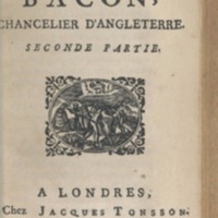 Politique du chevalier Bacon, chancelier d'Angleterre (La) [éd. 1740]