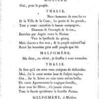Molière à la nouvelle salle, ou les Audiences de Thalie, comédie en un acte et en vers libres