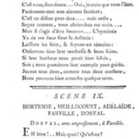 Adélaïde, ou l'Antipathie pour l'amour, comédie en deux actes, en vers de dix syllabes. Représentée pour la première fois, par les Comédiens franc̜ois, le 10 juillet 1780