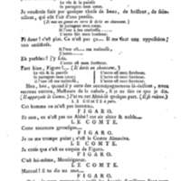 Barbier de Séville, ou la Précaution inutile (Le), comédie en quatre actes, par M. de Beaumarchais, représentée sur le théâtre de la Comédie Française le 23 février 1775 (avec une Lettre modérée sur la chute et la critique du Barbier de Séville)