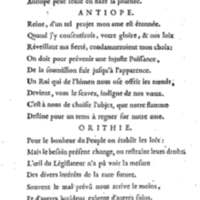 Amazones (Les), tragédie en cinq actes, par madame du Boccage, représentée par les Comédiens ordinaires du Roy, aux mois de juillet et d'août 1749