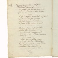 Recueil de lettres de Voltaire, de Mme du Châtelet et de Jean-Jacques Rousseau, préparé en 1782 pour une édition, par un ancien secrétaire de l'abbé de Sade