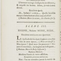 Eugénie, drame en cinq actes en prose, enrichi de figures en taille-douce ; avec un Essai sur le drame sérieux
