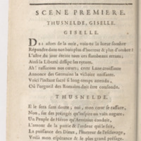 Chérusques (Les), tragédie ; tirée du théâtre allemand ; par M. Bauvin