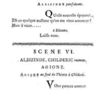 Childéric, tragédie…