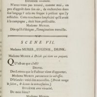 Eugénie, drame en cinq actes en prose, enrichi de figures en taille-douce ; avec un Essai sur le drame sérieux