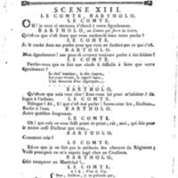 Barbier de Séville, ou la Précaution inutile (Le), comédie en quatre actes, par M. de Beaumarchais, représentée sur le théâtre de la Comédie Française le 23 février 1775 (avec une Lettre modérée sur la chute et la critique du Barbier de Séville)