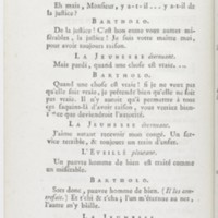 Barbier de Séville, ou la Précaution inutile (Le), comédie en quatre actes ; par M. de Beaumarchais ; représentée & tombée sur le théâtre de la Comédie Françoise aux Tuileries, le 23 de février 1775