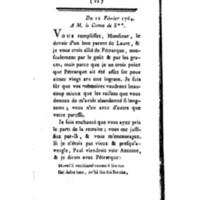 Lettres de M. de Voltaire et de sa célèbre amie [la marquise du Châtelet] ; suivies d'un petit Poëme, d'une lettre de J.-J. Rousseau, & d'un parallèle entre Voltaire et J.-J. Rousseau