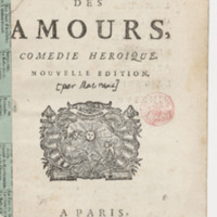 Réunion des Amours (La), comédie héroïque