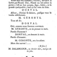 Bourru bienfaisant (Le), comédie en trois actes et en prose, de M. Goldoni, représentée à la cour le 5 novembre 1771, et représentée pour la première fois par les Comédiens français ordinaires du Roi le 4 novembre 1771