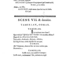 Bajazet premier, tragédie par M. le chevalier de P***