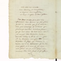 Recueil de lettres de Voltaire, de Mme du Châtelet et de Jean-Jacques Rousseau, préparé en 1782 pour une édition, par un ancien secrétaire de l'abbé de Sade