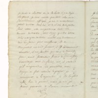 Recueil de lettres de Voltaire, de Mme du Châtelet et de Jean-Jacques Rousseau, préparé en 1782 pour une édition, par un ancien secrétaire de l'abbé de Sade